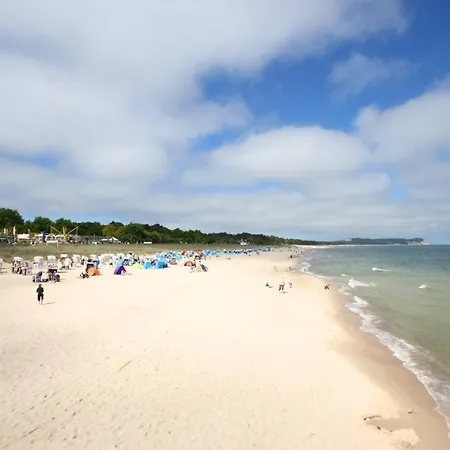 Strandhaus Moenchgut Ferienwohnung 12 Mit Sauna- Und Schwimmbadnutzung Im Ahoi Sellin Apartamento